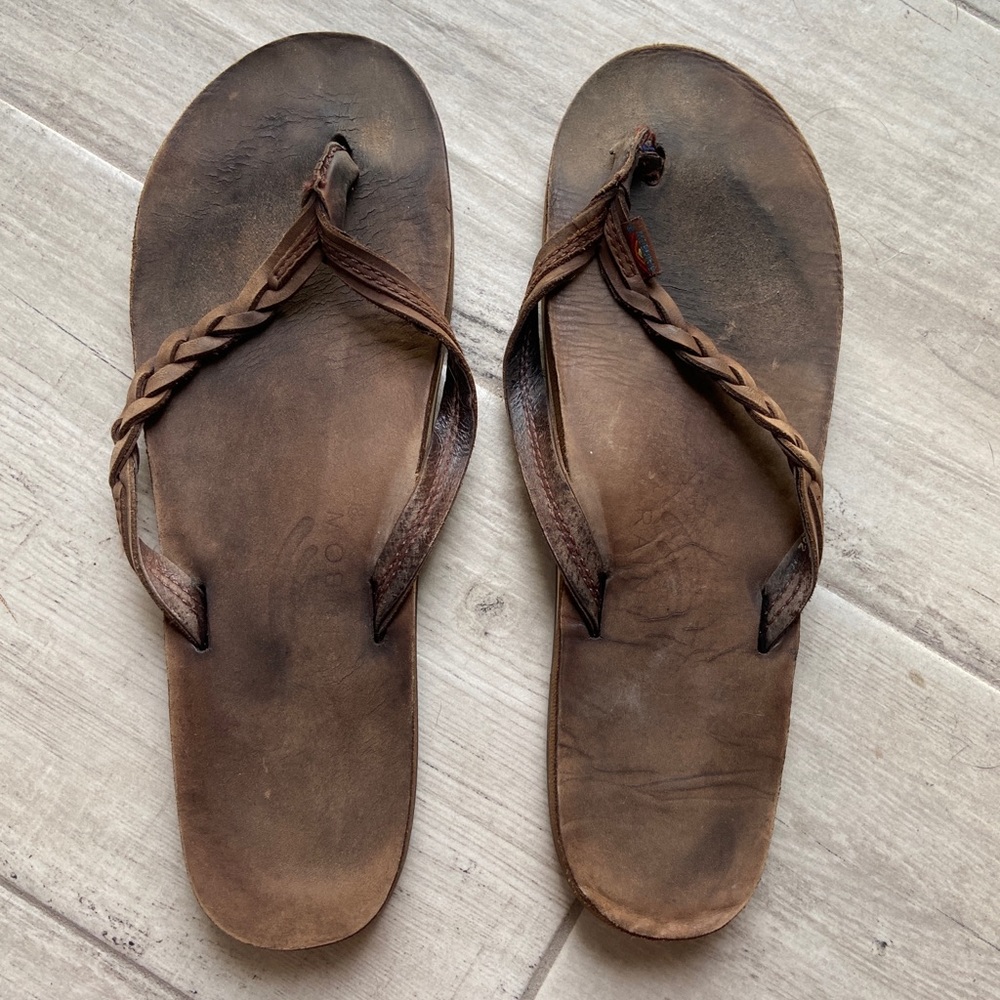 Rainbow Sandals- Size 8.5